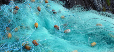 De que estan hechas las redes de pesca